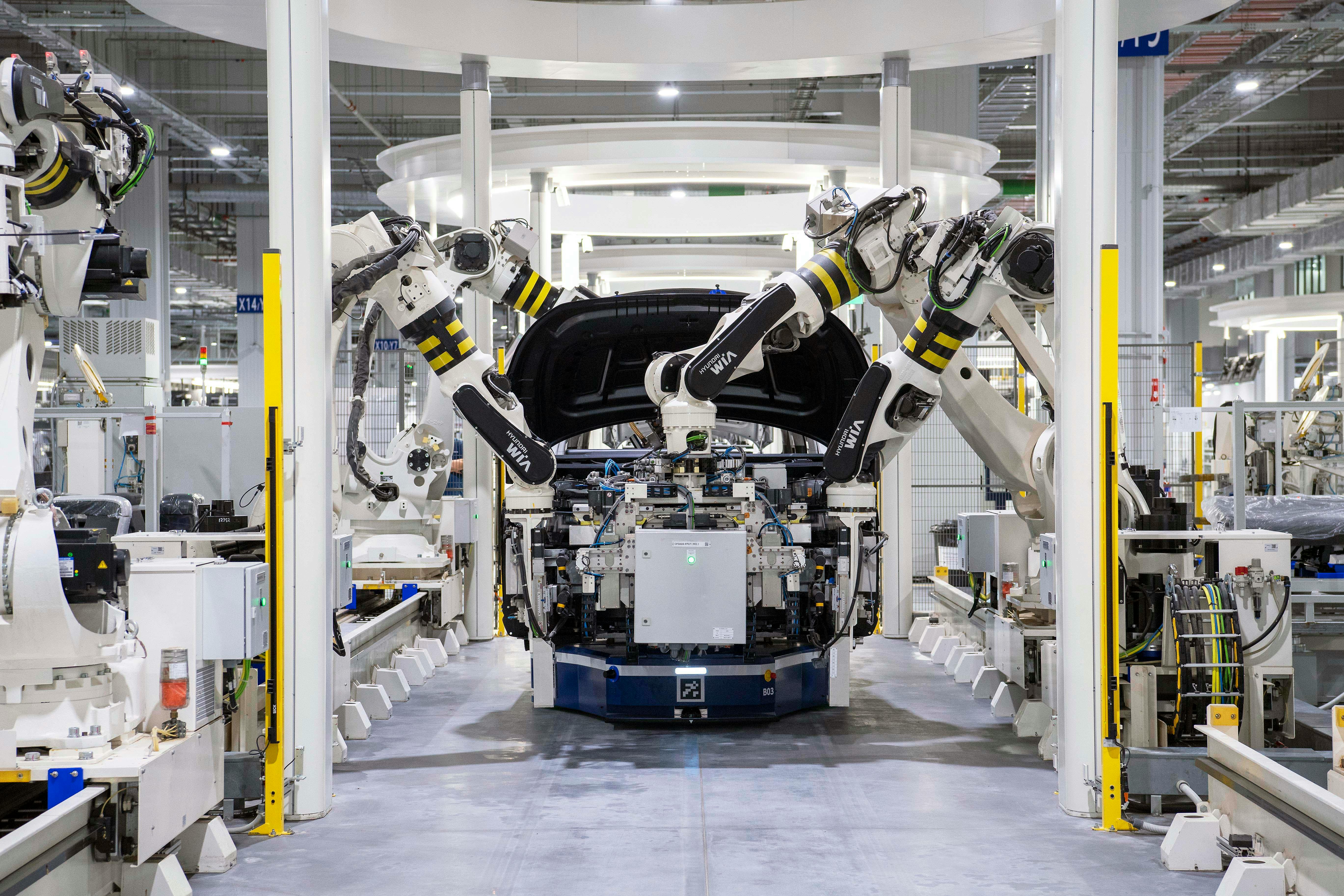 Productie en manufacturing automatisering